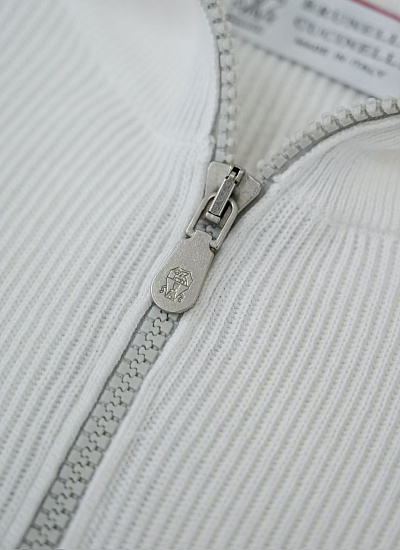Джемпер короткий замок Brunello Cucinelli (2XL)