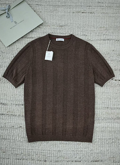 Футболка трикотажная Brunello Cucinelli (L)