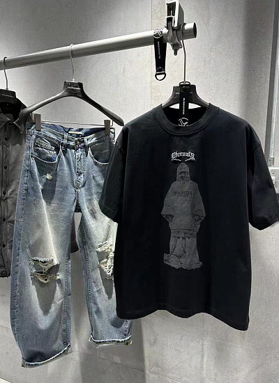 Футболка oversize Balenciaga (one size)