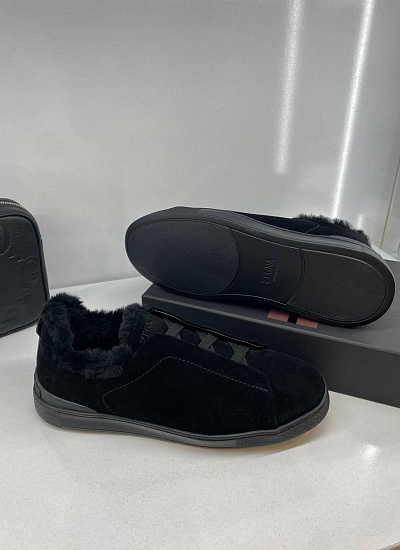 Кеды на меху Zegna