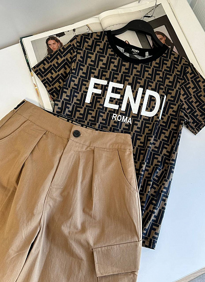 Костюм дет. футболка шорты Fendi