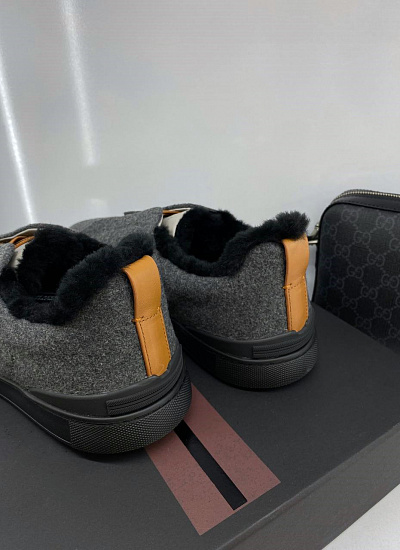 Кеды на меху Zegna