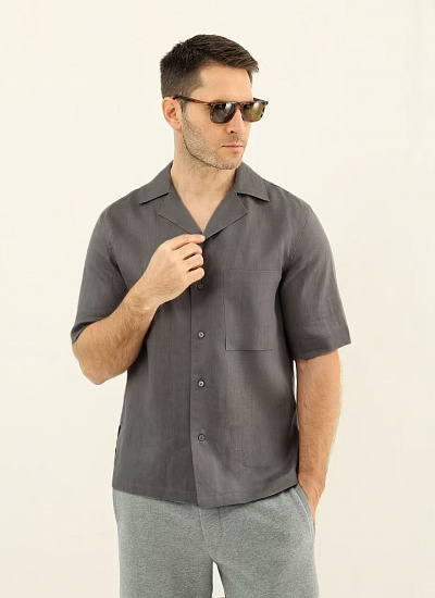 Рубашка короткий рукав Loro Piana (L)