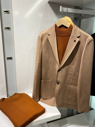 Пиджак трикотажный Zegna (52)
