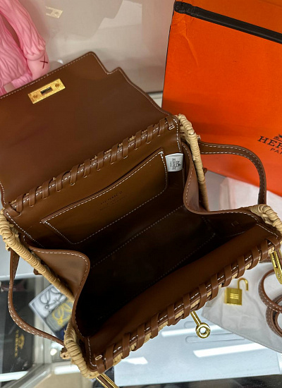 Сумка плетеная Hermes