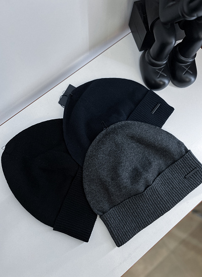 Шапка тонкая с отворотом Ralph Lauren