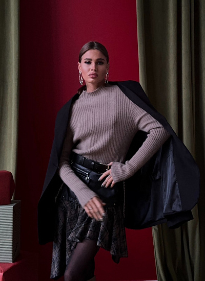 Юбка комбинированная Balenciaga
