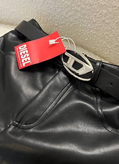 Шорты экокожа Diesel