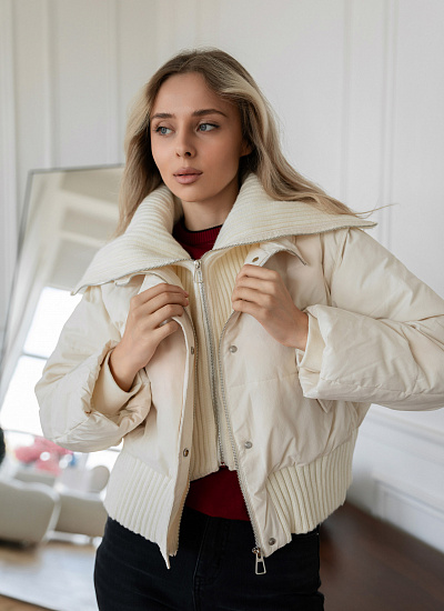 Куртка укороченная комбинированная Max Mara