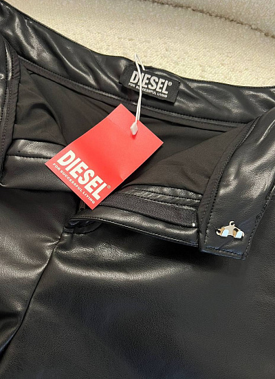 Шорты экокожа Diesel
