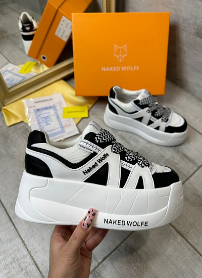 Кеды на платформе Naked Wolf