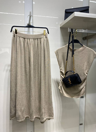 Костюм топ юбка длинная BePlatinum