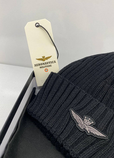 Шапка с отворотом Aeronautica