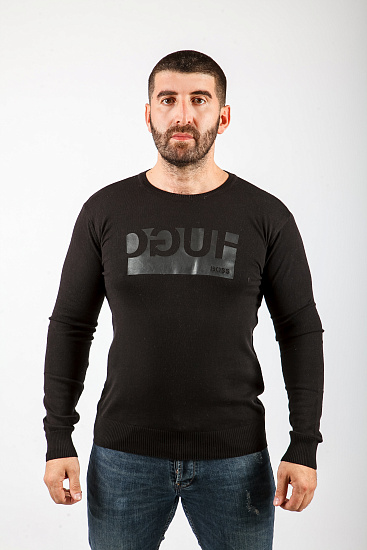 Трикотаж Hugo Boss черный (4XL)