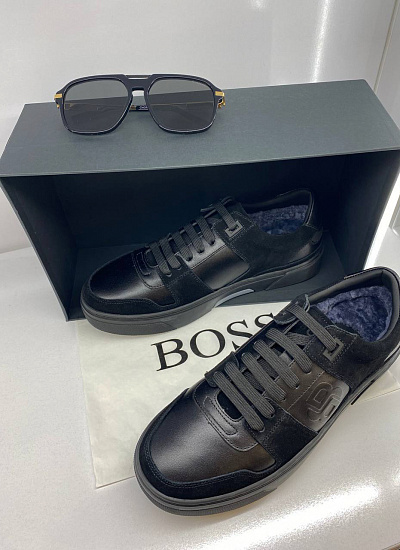 Кеды на меху Hugo Boss