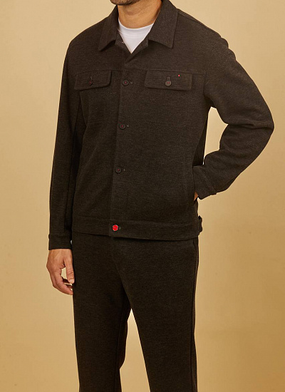 Костюм куртка-рубашка брюки Kiton