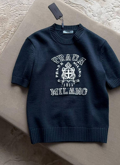 Футболка вязаная Prada