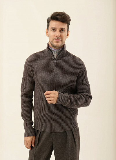 Свитер короткий замок Loro Piana