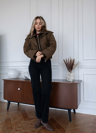 Куртка укороченная комбинированная Max Mara