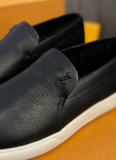 Кеды с мехом Louis Vuitton