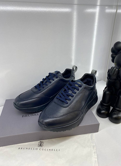 Кроссовки на меху Brunello Cucinelli