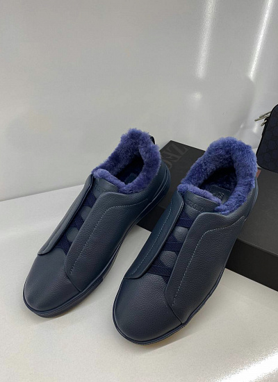 Кеды на меху Zegna