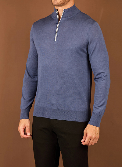 Джемпер короткий замок Kiton (48)