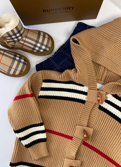 Кардиган с капюшоном Burberry (98 СМ)