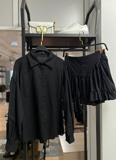 Костюм рубашка юбка BePlatinum (L)