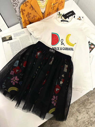 Футболка юбка D&G (164-170 см)