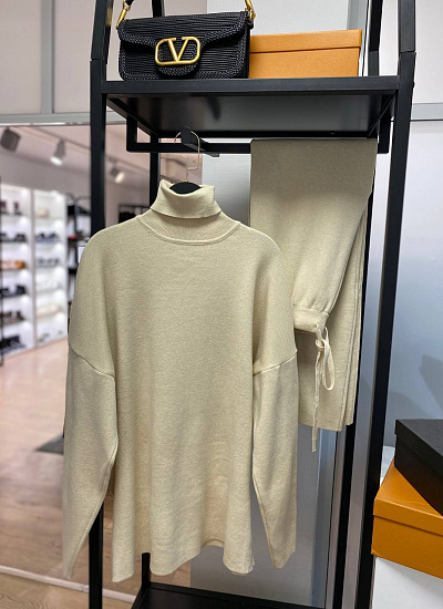 Костюм трикотажный водолазка брюки BePlatinum
