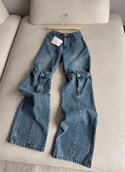 Джинсы замок на колене Alexander Wang