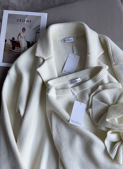Костюм кардиган топ юбка Max Mara