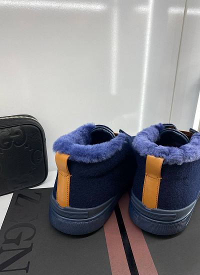 Ботинки на меху Zegna