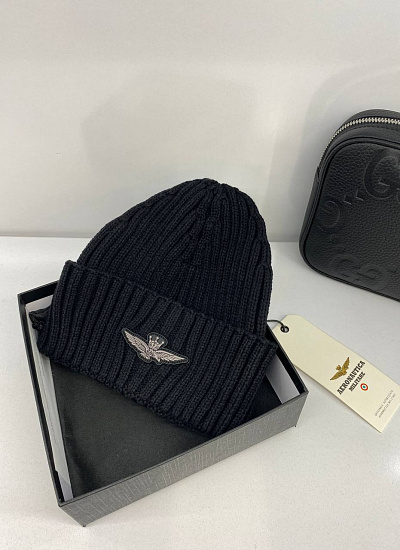 Шапка с отворотом Aeronautica