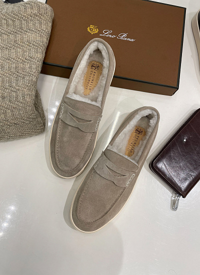 Обувь с мехом Brunello Cucinelli