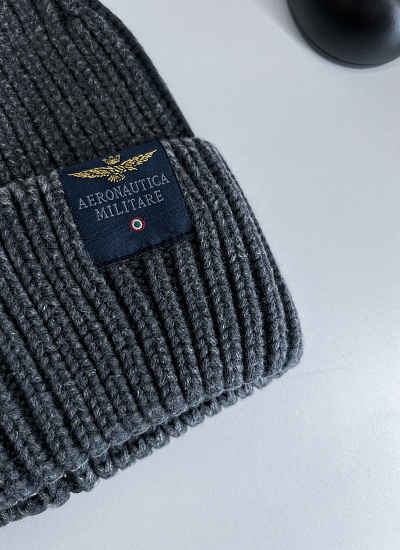 Шапка с отворотом Aeronautica