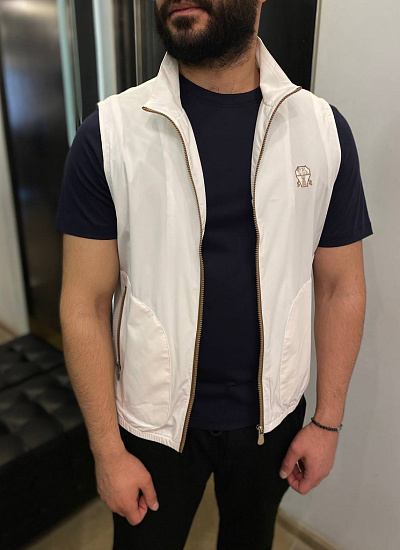 Жилет тонкий Brunello Cucinelli