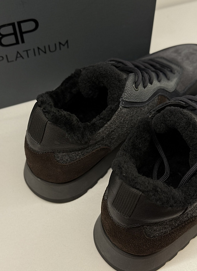 Кроссовки на меху BePlatinum