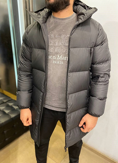 Куртка длинная с капюшоном Moncler